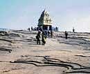 The rock in Lalbagh. File photo