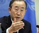 UN Secretary General Ban Ki-moon. File Photo