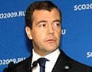 Russian President Dmitry Medvedev