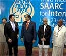 Home Minister P Chidambaram  with Pakistani Interior Minister Rehman Malik during the South Asian Association for Regional Cooperation (SAARC) home ministers' conference in Islamabad, Pakistan on Saturday . AP