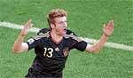 German Bomber :Thomas Mueller, lynchpin of the German forwardline, will be missed in  the World Cup semifinal clash against Spain on Wednesday. AFP