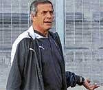 Seething Anger: Uruguay coach Oscar Tabarez has reacted angrily to comments that his team does not deserve a place  in the World Cup semifinals. AFP