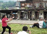 Cult following:  A major portion of Dilwale Dulhaniya Le Jaayenge was shot in Switzerland. Photo by Dominic Buttner/nyt