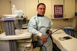 Dr Alexander Khoruts, a gastroenterologist at the University of Minnesota, in Minneapolis. NYT