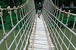Kemmannu hanging bridge waiting for facelift