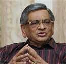 External Affairs Minister S M Krishna during an interview in New Delhi on Wednesday. PTI