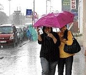 Ineffective:  Small umbrellas may not be able to  protect one from heavy rains.