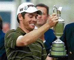 Whole new game: South African golfer Louis Oosthuizens victory at the British Open came as a big surprise. AFP