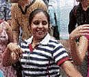 A fresher is made to perform a jig in a Delhi college. aFP