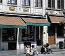 Landmark: The Godiva store in Brussels.