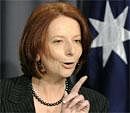 Julia Gillard. AP File Photo