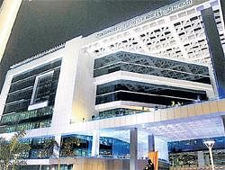 The library covers a massive area of 3.75 lakh sq ft. DH photo