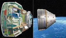 An artists rendering of Boeings Crew Space Transportation (CST)-100 spacecraft. Boeing