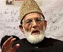 Meeting all-party delegation futile: Geelani
