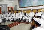 Muslim leaders meeting in Bangalore on Wednesday.