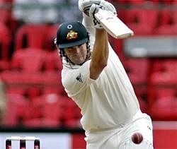 Australia's Shane Watson bats during the first day of their second test match against India in Bangalore, India. AP Photo