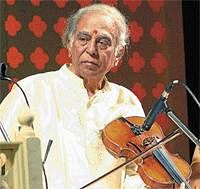 Humble genius:  Lalgudi Jayaraman is today synonymous with music.