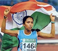 Trailblazer: Kavita Raut, who won a bronze medal in the 10,000M event, says shes looking forward to doing well at the Asian Games in Guangzhou. DH photo