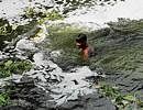 Testing the waters:  Most rivers (such as the Yamuna) are no more than open sewers. File photo
