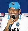 No Laughing Matter With a young side at his disposal,  Mahendra Singh Dhoni has his work cut out. PTI