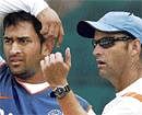 Double Impact : Gary Kirsten and skipper Dhoni provide the perfect corollary to the attraction of opposites theory.