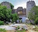 Another world: Anegundi is a charming village with a fort.