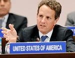 US Treasury Secretary Timothy Geithner . AFP