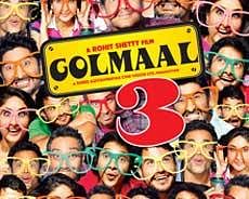 'Golmaal 3' grosses Rs.117 crore worldwide in initial week