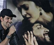 Bollywood actor Hrithik Roshan speaks during a press conference to promote his upcoming film Guzaarish in Ahmedabad. AP
