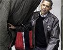 President Barack Obama is introduced to the troops during a rally in an unannounced visit at Bagram Air Field in Afghanistan on Friday. AP
