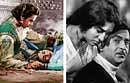 CULT FILMS(Left) Dilip Kumar in Mughal-e-Azam; Raj Kapoor in Sangam