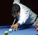 BREAKTHROUGH SHOW Alok Kumar stayed away from billiards and snooker to focus on pool and that paid off for him at Guangzhou. DH PHOTO/ SRIKANTA SHARMA R