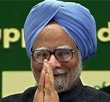 Prime Minister Manmohan Singh during the inauguration of the 2nd India Corporate Week, organised by the Ministry of Corporate Affairs, in New Delhi on Tuesday. PTI
