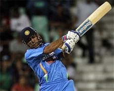 Mahendra Singh Dhoni. AP