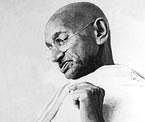 A file photo of Mahatma Gandhi