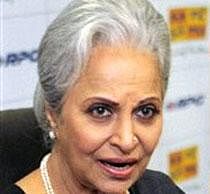 Waheeda Rehman. PTI Photo