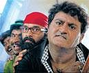 Whodunit: Raju Talikote, Pratap, Guruprasad and Komal  in Kal Manja.