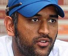 India captain Mahendra Singh Dhoni