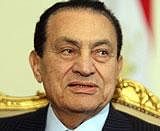 Hosni Mubarak. AFP