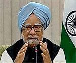 TVGRAB: Prime Minister Manmohan Singh speaks during an interaction with the Editors of TV channels at his residence 7RCR in New Delhi on Wednesday. PTI