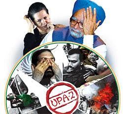 UPA II: Beleaguered, depressed