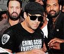 Protected: Salman Khan surrounded by his entourage.