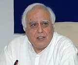 Union Minister Kapil Sibal. file photo