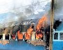 4 coaches of Rajdhani catch fire in MP, all passengers safe