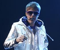 Canadian singer Justin Bieber performs on stage in Sentul, Indonesia- AP photo