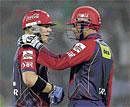 Lethal: Delhi Daredevils David Warner (left) and Virender Sehwag have given their opponents a lot to think about. AP
