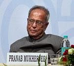 Union Finance Minister Pranab Mukherjee  at the 64th Annual General Meeting of Indian Banks' Association in Mumbai on Saturday. PTI