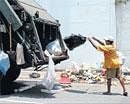 Irregular: Garbage collection facility needs to be improved.