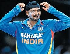 TURBANATOR: Vice-captain Harbhajan Singh will look to bounce back from an ordinary display in Wednesdays second one-day international. AFP