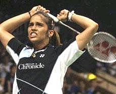 Saina Nehwal. AP